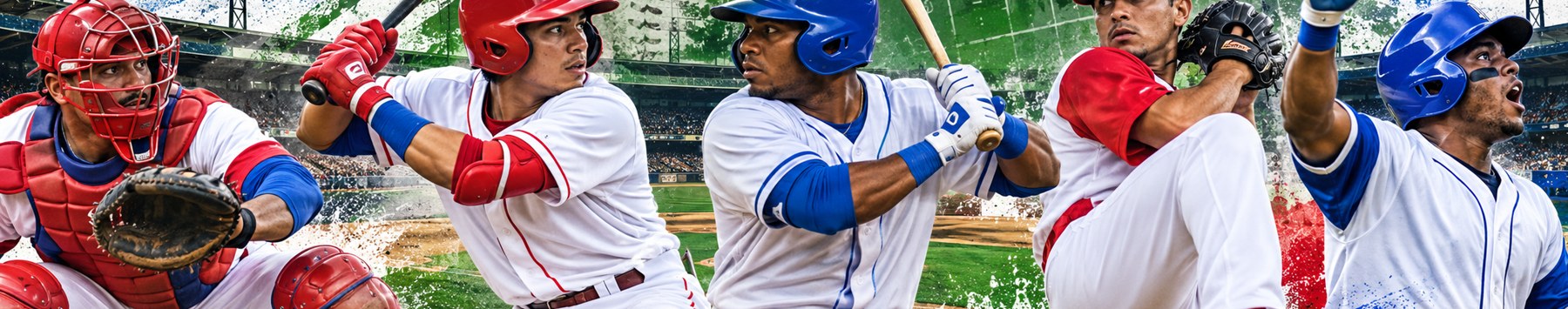 Collage de béisbol para DESAFÍO BÉISBOL